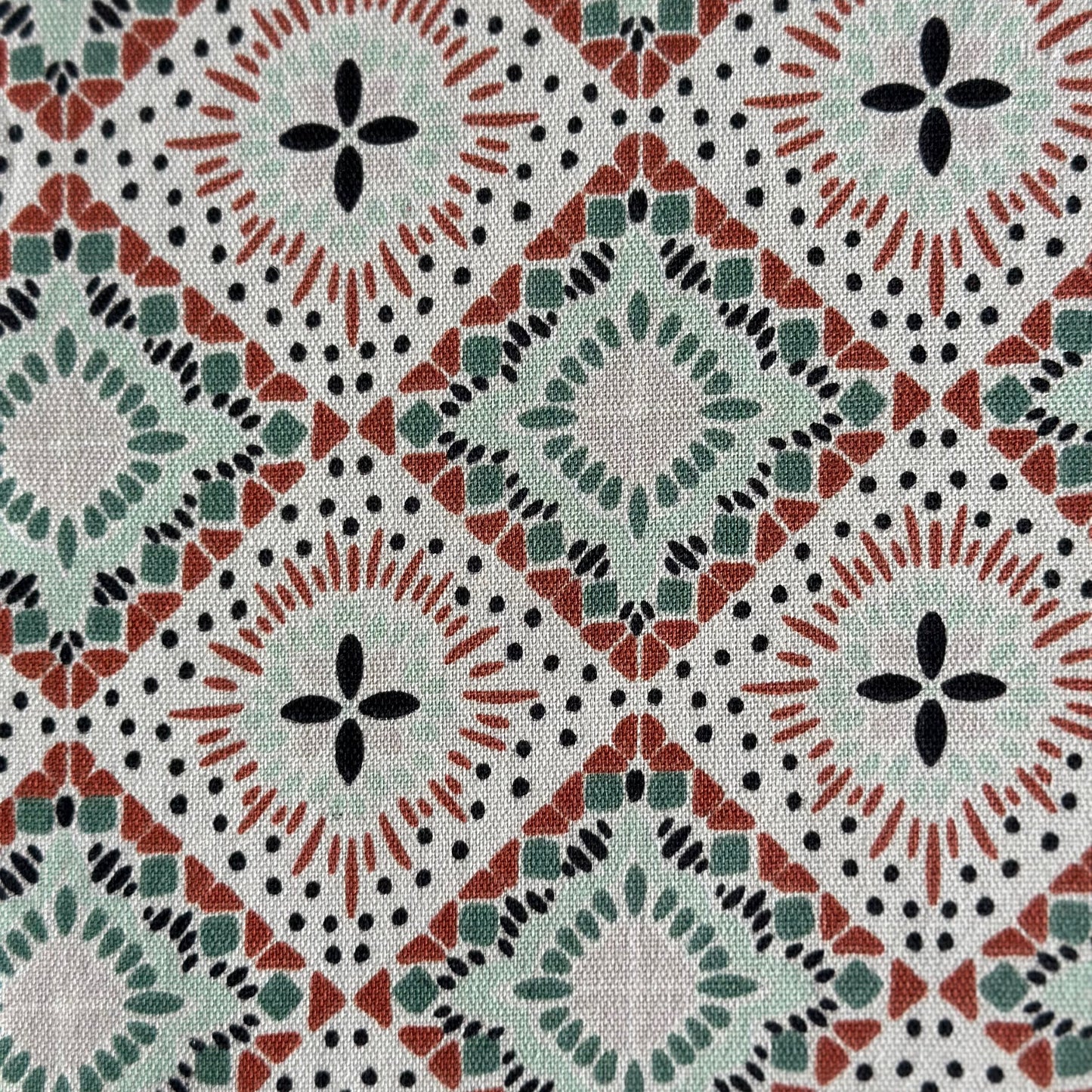 Oak & Lily Placemats – Multicolour Ethnic Print | 100% Cotton | Heat Resistant | Premium European Quality