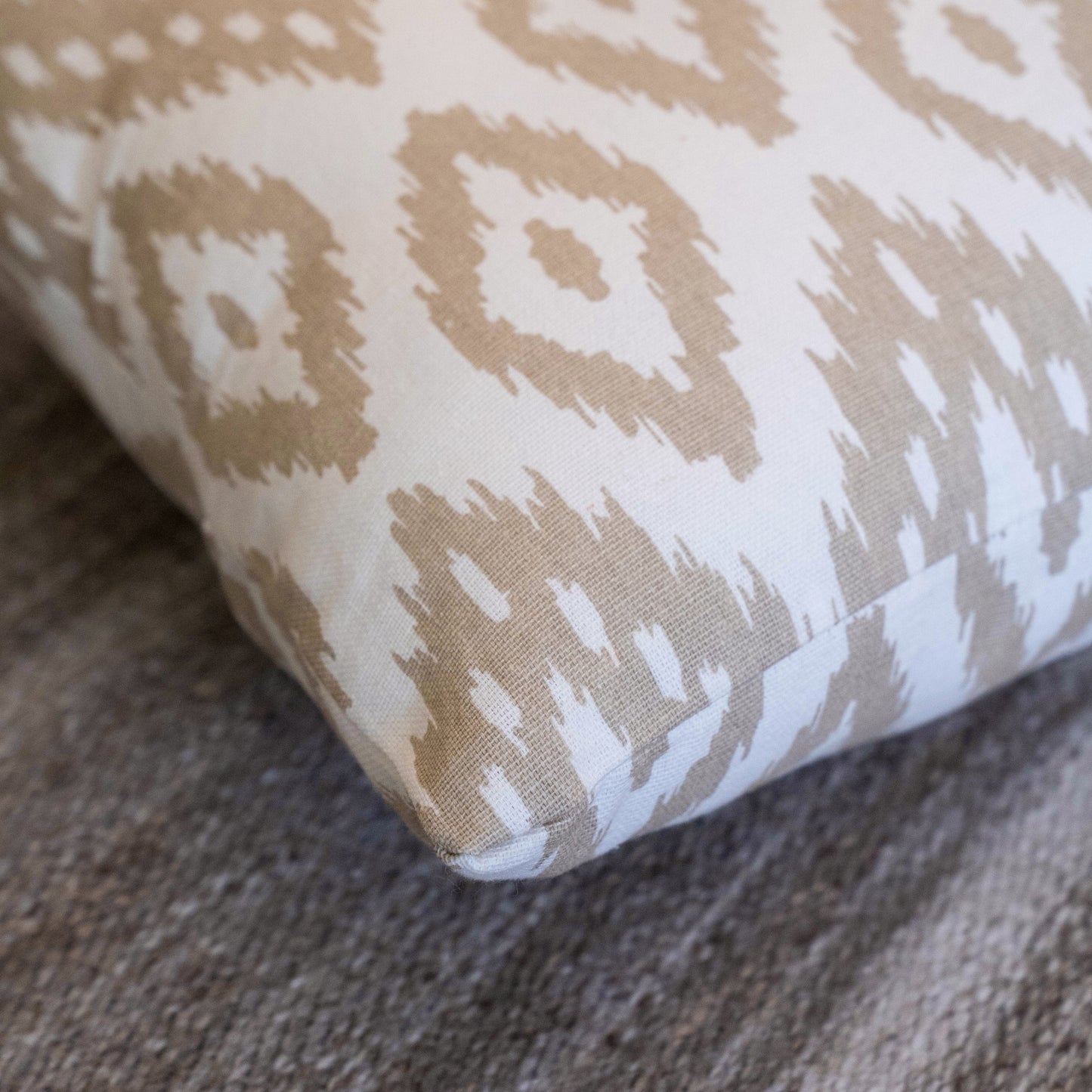 Oak & Lily Ivory Cotton Cushion Cover | 100% Pure Cotton | Soft, Durable & Washable | European Quality