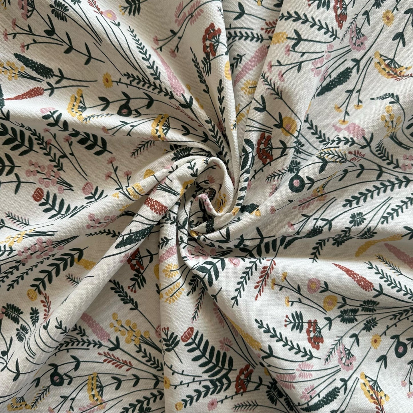 Oak & Lily Table Cloth – Colourful Multi Floral Print | 100% Cotton | Anti-Slip | Premium European Quality