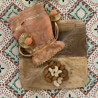 Oak & Lily Diwali Small Gift Hamper | Pure Mango Wood Tray + Kitchen Useable