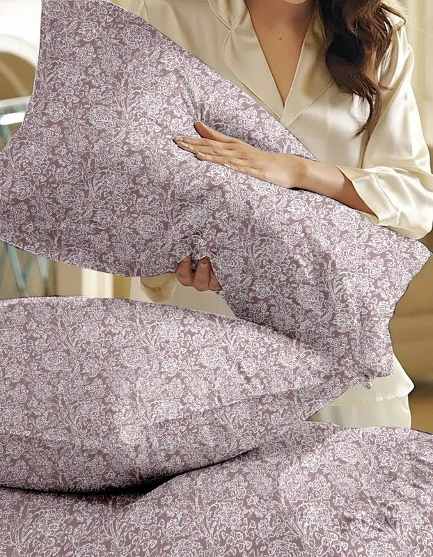 Blush Bloom King Bedsheet 210 TC