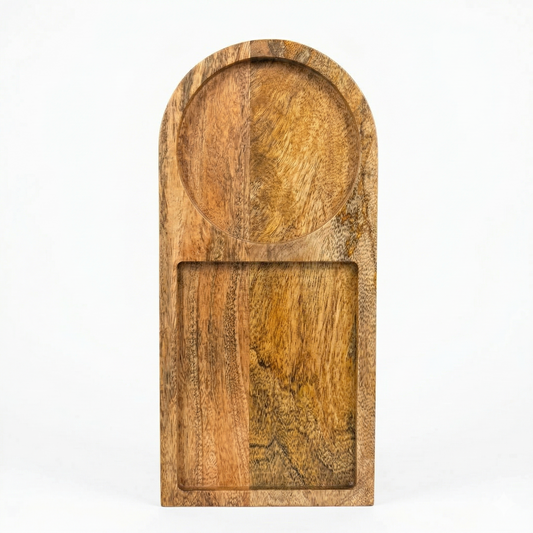 Oak & Lily | Rectangular Mango Wood Tray