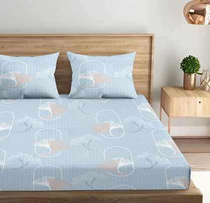 Lily Bloom King Bedsheet 210 TC