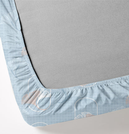 Lily Bloom King Bedsheet 210 TC