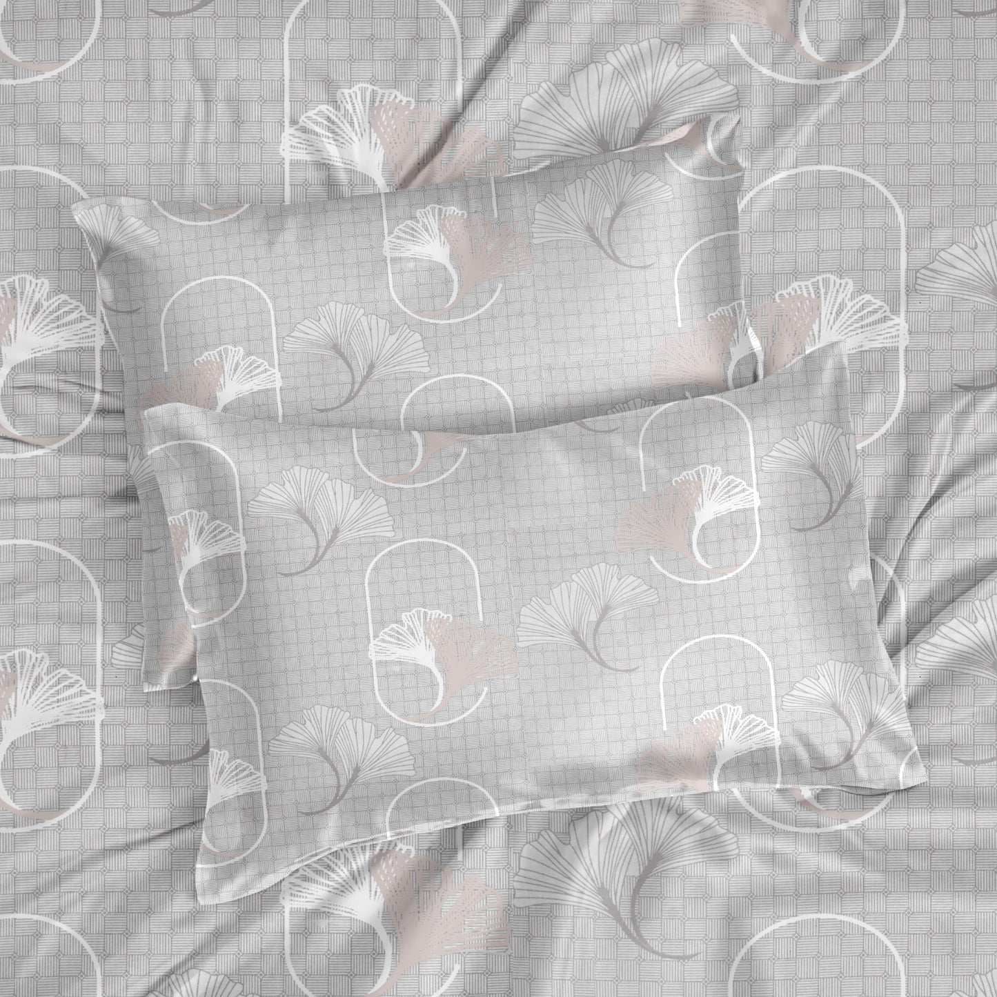 Lily Bloom King Bedsheet 210 TC