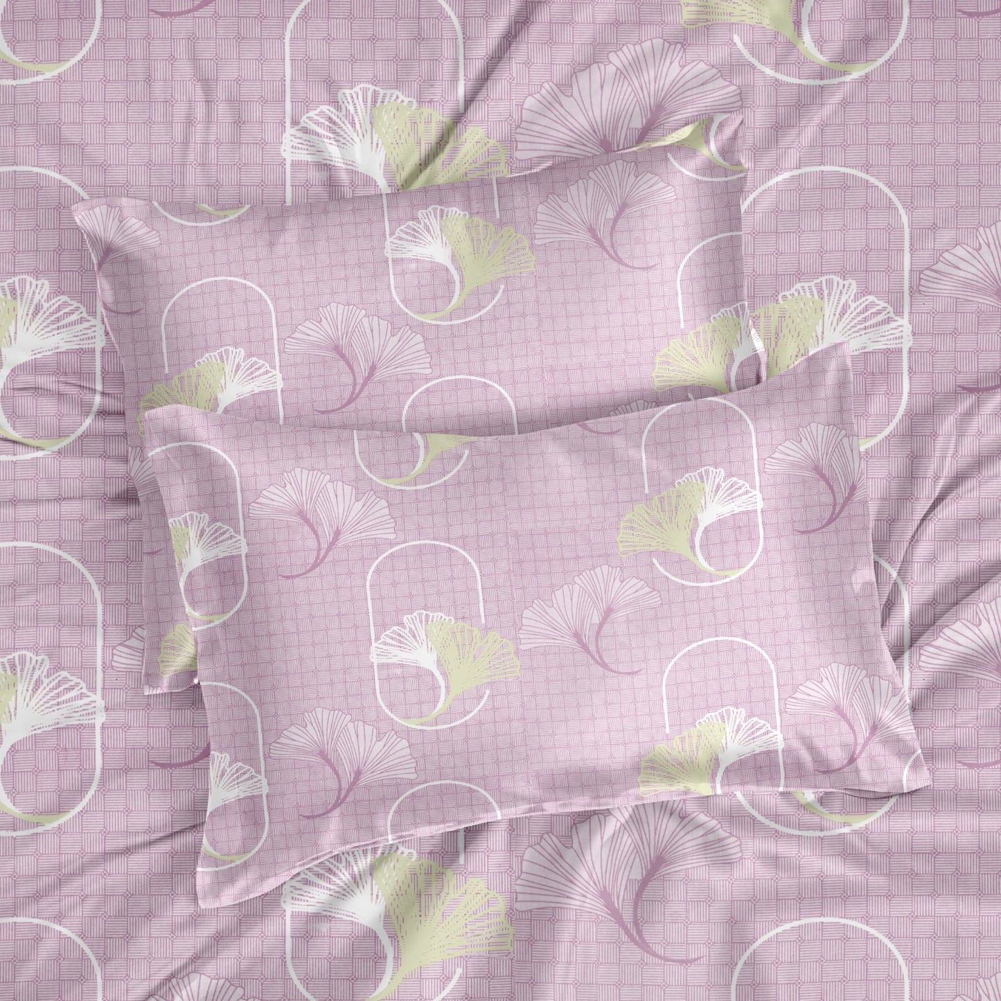 Lily Bloom King Bedsheet 210 TC