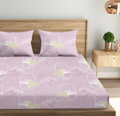 Lily Bloom King Bedsheet 210 TC