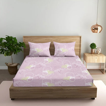 Lily Bloom King Bedsheet 210 TC