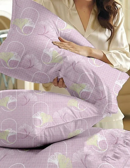 Lily Bloom King Bedsheet 210 TC