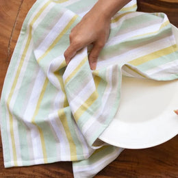Multicolour Geometric Print Kitchen Napkins | Set of 3