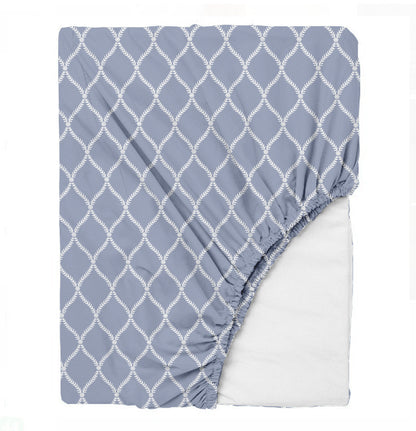 Oak & Lily King Size Bedsheet – Blossom Leaves Sea Green, Pink, Lt Grey | 210 TC | 100% Cotton | Flat | 2 Pillow Covers | Soft, Breathable, European Quality