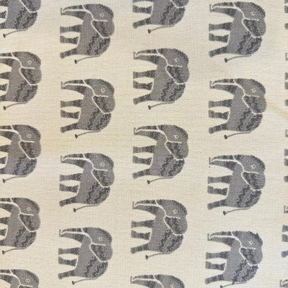 Oak & Lily Placemats – Elephant Print | 100% Cotton | Heat Resistant | Premium European Quality